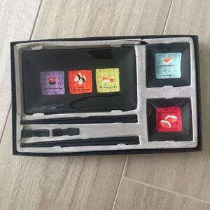 Santa Barbara Ceramic Sushi Dish Set